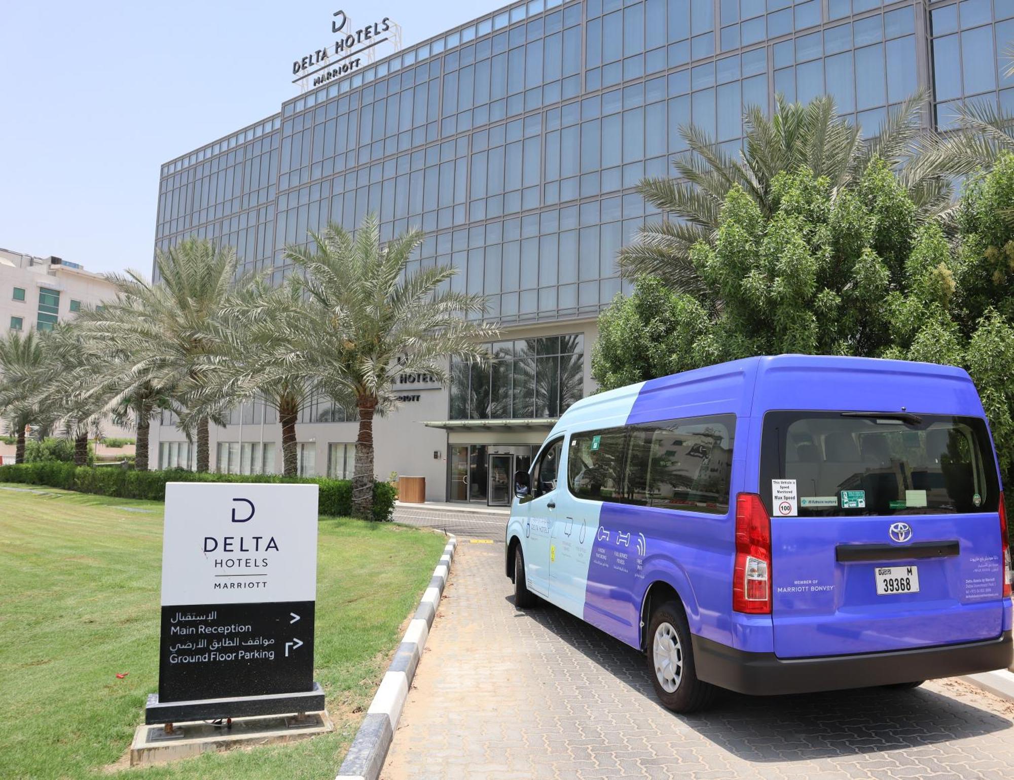 Delta Hotels By Marriott Dubai Investment Park Exterior foto